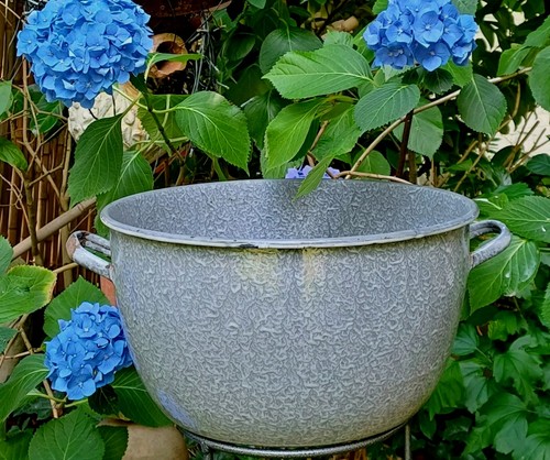 Alte emaille schüssel wanne - schüssel,