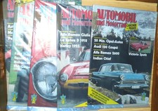 5 x Automobil und Motorrad