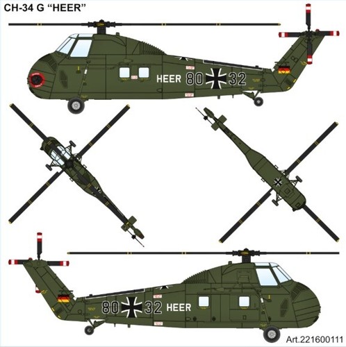 Sikorsky 34g heeresflieger - sikorsky,