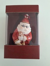 Weihnachtsmann Villeroy&Boch Aufhänger Porzellan Sammelfigur Weihnachten