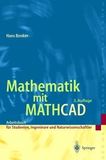 Mathematik mit Mathcad Hans Benker Taschenbuch xv Deutsch 2004 EAN 9783540204244