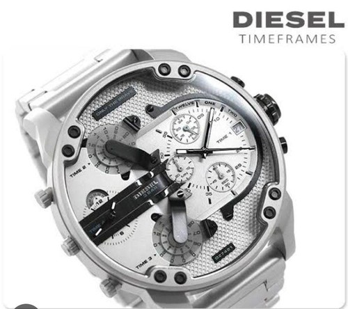 Diesel dz7421 silver quartz - dz7421,