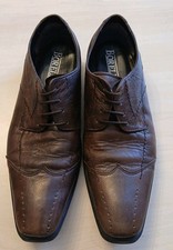 Borelli Herren Halbschuh Businessschuh Schnürschuh braun Gr. 42.