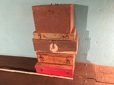 5x Metallkiste Werkzeugkasten