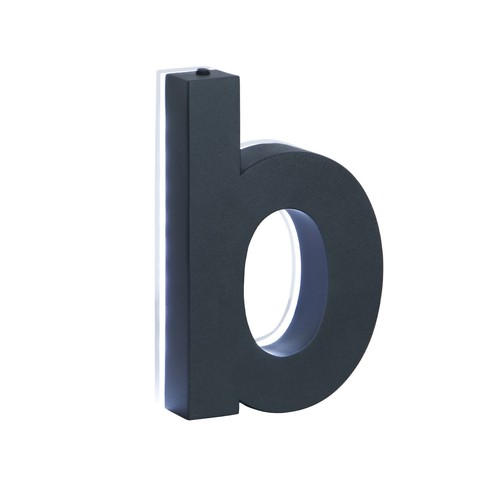 Led buchstabe 3d - b, in