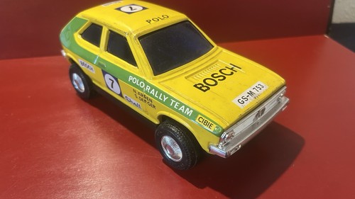Asahi blechauto polo - asahi, vw