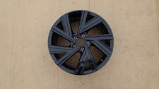 1x Alufelge 18 Zoll 7.5" 5x112 51ET Glanz Schwarz 5H0601025AE VW Golf Rim Wheel