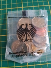 Euro Münzen Deutschland Original Starterset 2001 J Erstausgabe BRD gestempelt