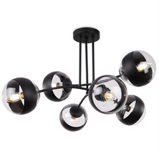 TOLEDO Schwarze Deckenleuchte