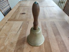 Vintage Schiff Handglocke aus Messing