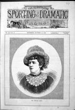 Original alter antiker Druck