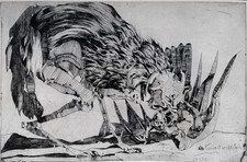 Horst Janssen, Radierung