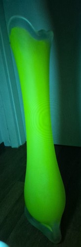 Xxl uranglas vase - vase, bodenvase