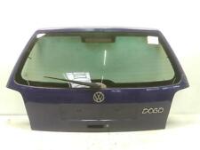 VW Polo 6N1 original Heckklappe mit Heckscheibe Fließheck LD5D-Chagallblau Bj.19