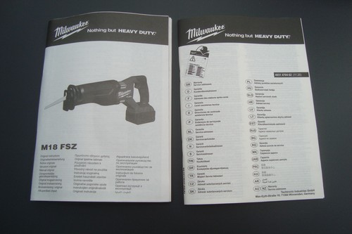 Milwaukee m18 fsz säbelsäge - milwaukee,