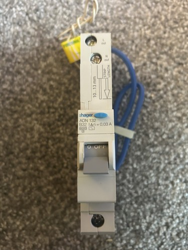 Hager 32amp curve - curve, b