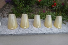 Lampenschirme alt 5 Stück 60er Jahre