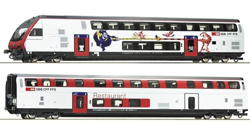Roco sbb doppelstockwagen - roco,