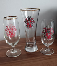 3 Becks Biergläser