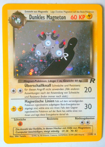 Pokemon dunkles magneton - pokemon,