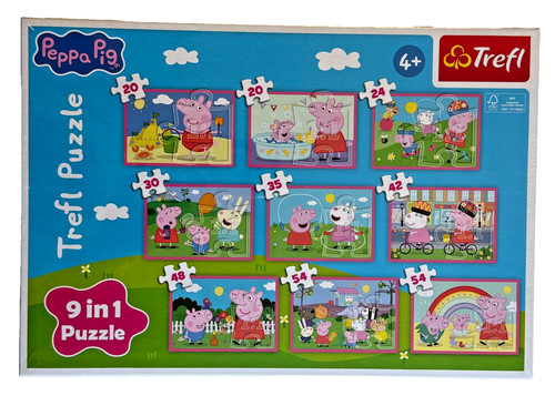 Trefl peppa pig puzzle - peppa, 9