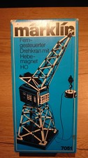 Märklin HO 7051, Ferngesteuerter Drehkran mit Hebemagnet (#A)