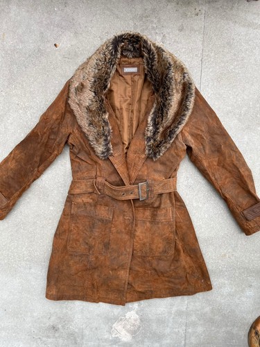 Vintage 70s style - vintage, wildleder