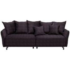 Big Sofa - aubergine - Samt
