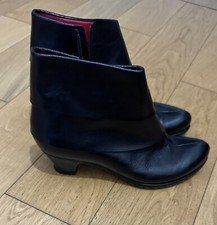 Vabeene Stiefelette Damen Wie NEU Ankle Boots Booties Gr. 37 Leder Schwarz Top