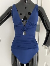 Neu!LAUREN Ralph Lauren Badeanzug,Gr.34,S,6,blau,gepolstert,Bademode,Swimsuit
