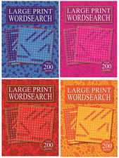 1 x LARGE PRINT Wordsearch