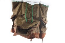 Alter Wanderrucksack Rucksack Stoff Tasche  Wanderer Bergsteiger Vintage