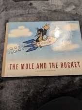 Mole and ROCKET Zdenek Miler RARE Krtek.Book in English ARTIA for LONDON 1965 