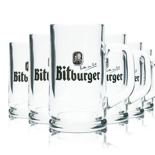 Bitburger glas 25l bier - 0,25l,