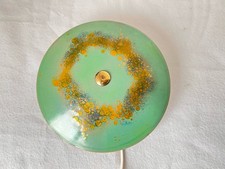 alte Emaille Wandlampe DDR