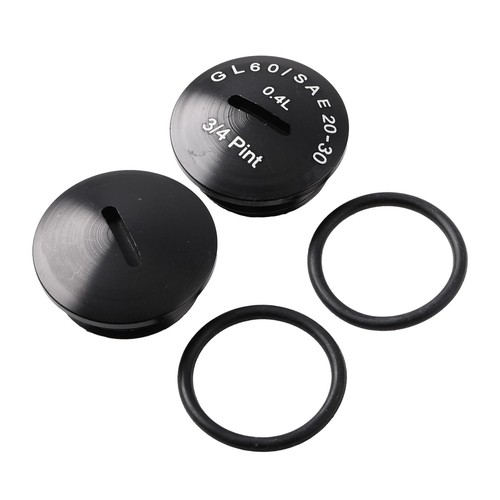 Locking screw gear cover black