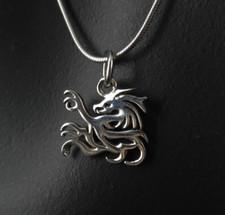 Anhänger Silber 925 Drache Fantasy durchbrochen filigran - ausgefallen silver