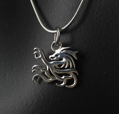 Anhänger silber 925 drache - silber,