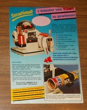 Seltene Werbung TOMY ROBOTS