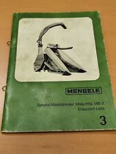 Mengele Spezial Maishäcksler
