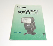 Canon Bedienungsanleitung Speedlite 550EX in deutsch FLi0078
