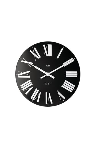 Alessi firenze wanduhr schwarz - alessi,