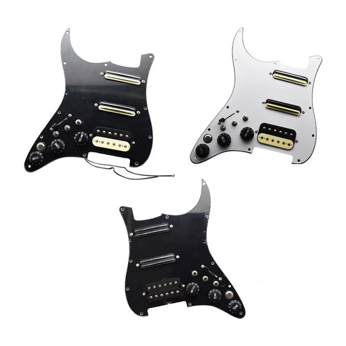 Guitar loaded pickguard left - loaded,