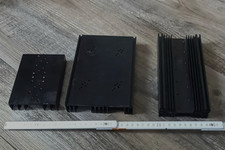 Kühlkörper / Kühlplatte 3 Stück, Aluminium Schwarz   gebraucht