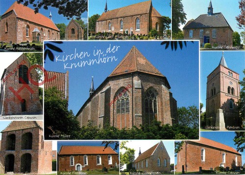 Ansichtskarte kirchen der - ansichtskarte_,
