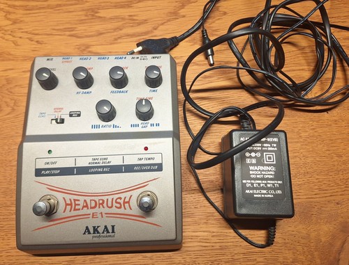 Akai headrush delay - delay, &