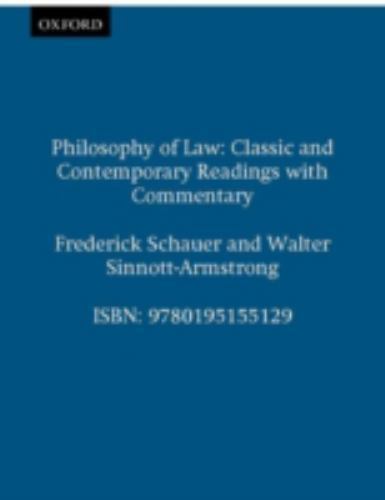 Philosophy law classic - of,