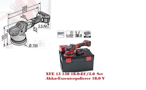 Flex akku exzenterpolierer xfe - flex,
