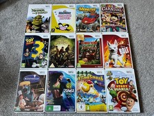 Wii 12 Spiele Konvolut Restposten komplett mit Anleitungen
