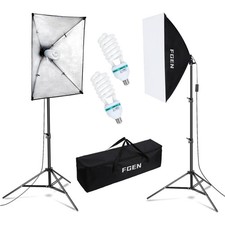 Fotostudio Set Softbox LED